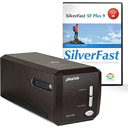 Plustek OpticFilm 8300i SE Scanner Film Photo 7200DPI USB Noir