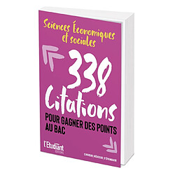 Sciences économiques et sociales (SES) : 338 citations pour gagner des points au bac - Occasion