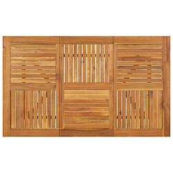 Acheter Maison Chic Table de jardin | Table d'extérieur 150x90x75 cm Bois d'acacia solide -GKD44287