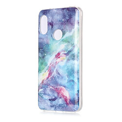 Wewoo Coque Souple Pour Xiaomi Redmi 6 Pro Coloré Dessin Modèle IMD Fabrication Soft TPU Étui De Protection Ciel Bleu