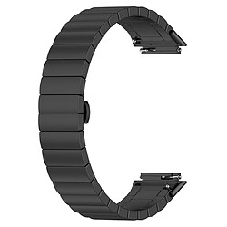 Bracelet en acier inoxydable noyau solide pour votre Huawei Band 7 - noir