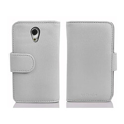 Cadorabo Coque HTC Desire 700 Etui en Blanc