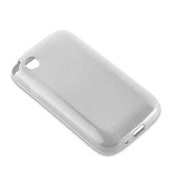 Cadorabo Coque LG L40 Etui en Argent