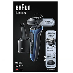 Rasoir électrique rechargeable étanche - 6-61-B7200CC - BRAUN