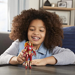 Hasbro Iron-Man Articulé Marvel Avengers Mech Strike avec son Bouclier Multicolore pas cher