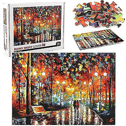 Acheter Universal 1000 pièces de puzzle décompressé puzzle éducatif jouet, marcher dans le puzzle de la pluie