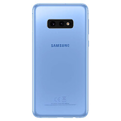 Cache batterie Samsung Galaxy S10e Façade arrière Original Samsung bleu pas cher