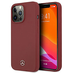 mercedes mehcp13lsilre iphone 13 pro / 13 6,1" czerwony/rouge coque dur silicone line