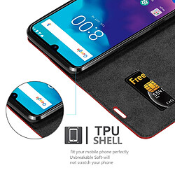 Cadorabo Coque ZTE Blade V10 VITA Etui en Rouge pas cher