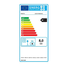 Poêle à granulés de bois 8kw noir - P941984 - INVICTA