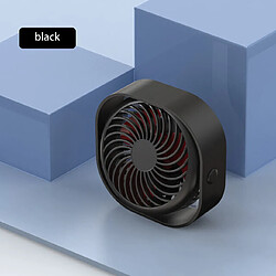 Avis (Noir) Petit Ventilateur De Plafond Ventilateur Mural Portable Ventilateur De Bureau USB Étudiants En Plein Air Mini Circulation d'Air Suspendue Sans Fil