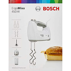 Mixeur plongeant BOSCH MFQ36480 Blanc Gris 450 W pas cher