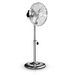 Tristar Ventilateur métal sur pied de diamètre 25cm 30W gris