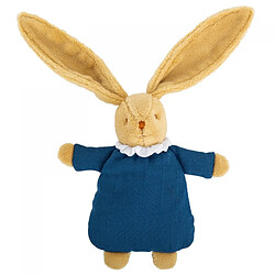 Avis Lapin Nid d'Ange Hochet Lin Bleu Denim 20Cm - Trousselier