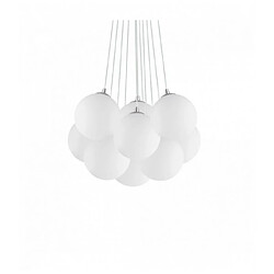 Ideal Lux Suspension Blanche MAPA BIANCO 11 ampoules