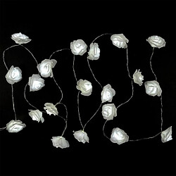 Avis Paris Prix Guirlande Lumineuse 20 LED Rose 350cm Blanc