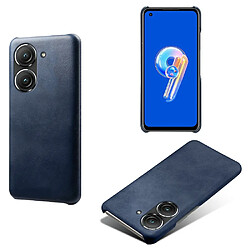 Coque en TPU + PU texture des veaux, antidérapante, antichocs pour votre Huawei Mate 50 4G - bleu