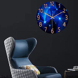 Avis Horloge Murale Suspendue Moderne Horloges En Verre De Quartz De Qualité Silencieuse Sans Coutil D