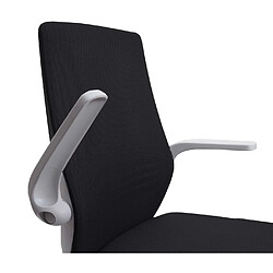 Mendler SIHOO Chaise de bureau ergonomique moderne, chaise de bureau, respirante accoudoir relevable ~ noir pas cher