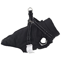 Avis vidaXL Manteau pour chiens avec harnais imperméable réfléchissant M