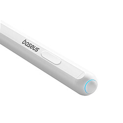 Baseus Stylet Actif pour iPad Fluide Autonomie 10H Magnétique Port USB C Blanc