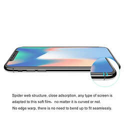 Avis Wewoo Film protecteur écran pour iPhone X 0.1mm TPU + TPE + Matériau 3D Plein Anti-Explosion Souple D'écran Eau Condensat