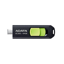 ADATA FLASHDRIVE UC300 64GB USB 3.2 BLACK&GREEN