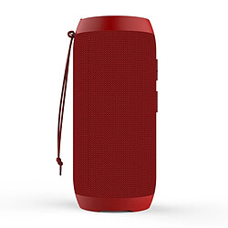 Avis Wewoo Enceinte Bluetooth étanche rouge mini haut-parleur portable sans fil Bluetooth, micro intégré, soutien AUX / main appel gratuit / FM / TF