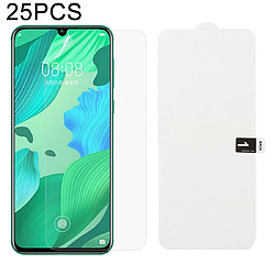 Wewoo Film protecteur de protection souple avec à l'hydrogel doux pour ordinateur25 partiesavec alcoolcoton et carte à gratter Huawei Nova 5