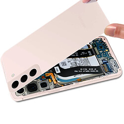 Avis Cache Batterie Samsung Galaxy S22 Plus Originale Samsung or rose avec lentille