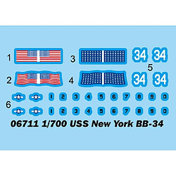Acheter Trumpeter Maquette Bateau Uss New York Bb-34