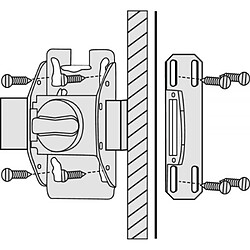 Acheter Thirard VERROU UNIVERSEL 45MM OR 3CLES