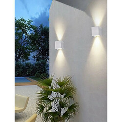 Tradex MURALE DOUBLE ÉMISSION LED COB 12W EXTÉRIEUR LUMIÈRE BLANCHE 4000K 3000K 6500K ES46