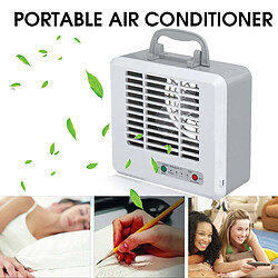 Universal Mini climatiseur portable 3 vitesses ventilateur de refroidissement USB silencieux ventilateur rapide refroidisseur de ventilateur de bureau rechargeable mini