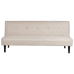 Beliani Canapé-lit VISBY Beige