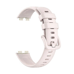 NIS Bracelet en silicone lisse avec boucle Phonecare compatible avec Huawei Band 8 - Rose