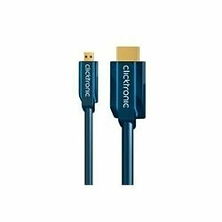 Avis Clicktronic Casual Câble adaptateur Micro-HDMI avec Ethernet (adaptateur de haut débit HDMI vers micro-HDMI) 2 m