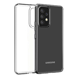 Coque hybride transparente (bumper + dos) pour Samsung Galaxy A53 5G