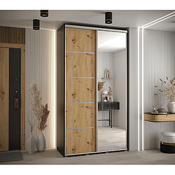 Abiks Meble Armoire DAVOS 5 À Portes Coulissantes 235,2/140/60 2 Portes