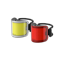 Set d'éclairage Knog KN439 - Jaune/Rouge