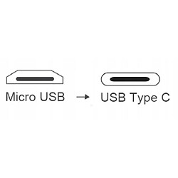 Avis GUPBOO Adaptateur Micro USB vers USB-C 3.1 Type-C,JL866