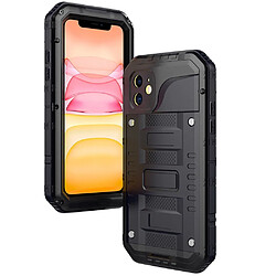 Coque en TPU étanche noir pour votre Apple iPhone 11 6.1 pouces