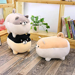 Avis Universal 15,75 pouces en peluche caricaturé animal shiba inu jouet en peluche anime corgi mignon chien moelleux (gris)