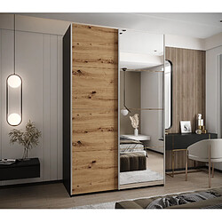 Abiks Meble Armoire à portes battantes Lux 3 245,5/150/64 2 portes