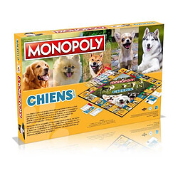 Acheter Monopoly Chiens - Jeu de société - WINNING MOVES - Monopoly mettant en vedette les chiens de différentes races.