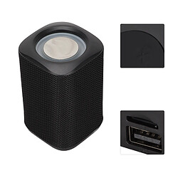 Avis ComfortXL Enceinte portable bluetooth avec prise en charge de la carte mémoire, enceinte sans fil avec éclairage rgb pour tablette, ordinateur portable et téléphone portable