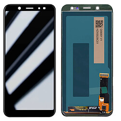 Avizar Bloc Complet pour Samsung Galaxy A6 2018 Écran LCD In-Cell et Vitre Tactile Noir