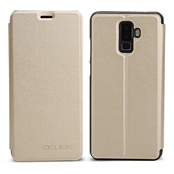 Wewoo Coque or Leagoo M9 MPH1992 Housse en cuir avec rabat horizontal avec support