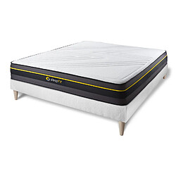 Avis Sleepfit Ensemble sommier + matelas ACTIVE à mémoire de forme 160x200