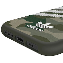 Adidas Coque pour iPhone 11 Pro Découpes Précises 3 Stripes Camo Camouflage pas cher